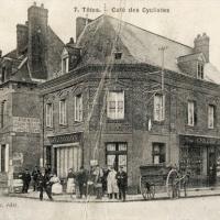 Totes seine maritime cafe des cyclistes et epicerie cpa