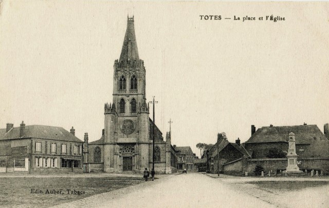 Totes seine maritime eglise saint martin cpa