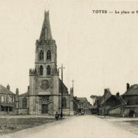 Totes seine maritime eglise saint martin cpa