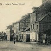 Totes seine maritime place du marche et halle cpa