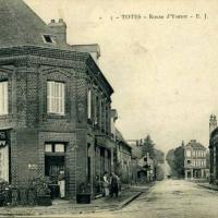 Totes seine maritime route d yvetot cpa