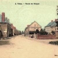 Totes seine maritime route de dieppe 1902