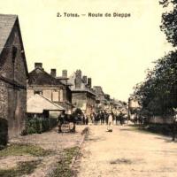 Totes seine maritime route de dieppe cpa