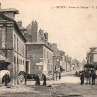 Totes seine maritime route de dieppe cpa