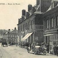 Totes seine maritime rue de rouen cpa