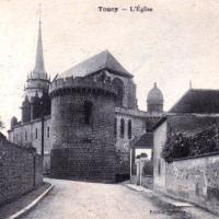 Toucy (89) L'église Saint-Pierre CPA