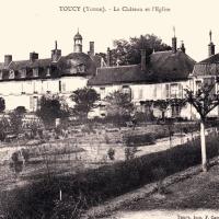 Toucy (89) Le château de la Motte-Miton CPA
