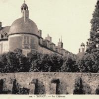 Toucy (89) Le château de la Motte-Miton CPA