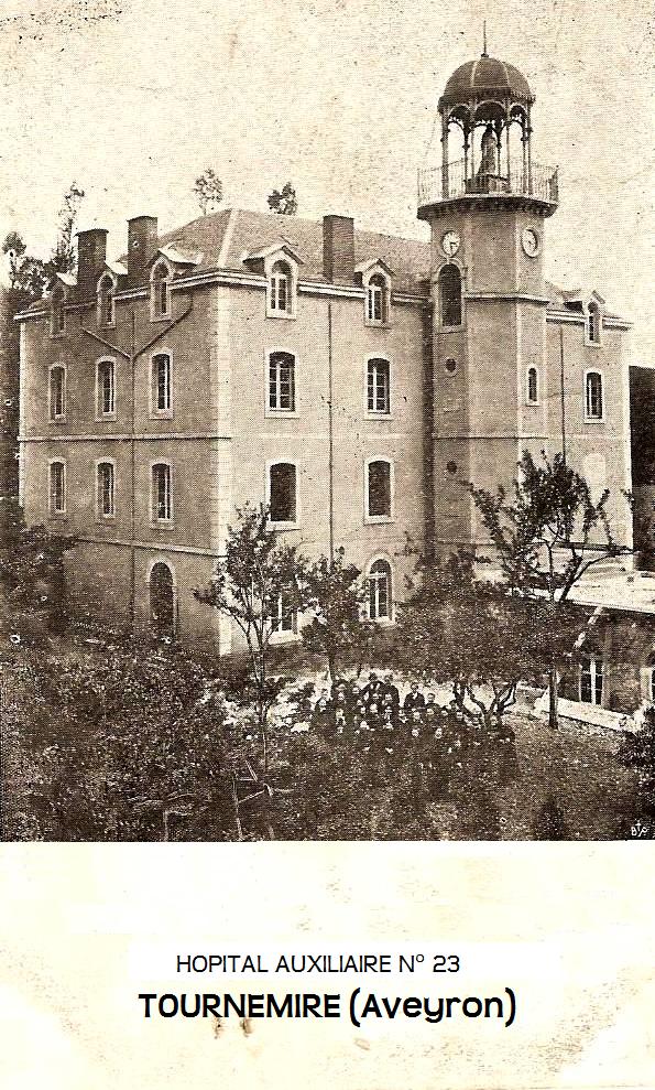 L'hôpital auxiliaire (cpa)