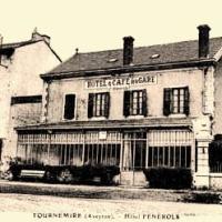 L'hôtel café de la gare (cpa)