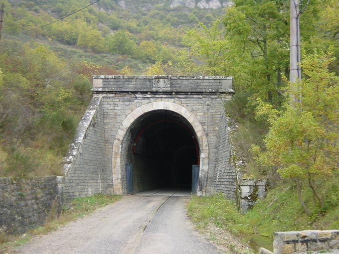 L'entrée du tunnel