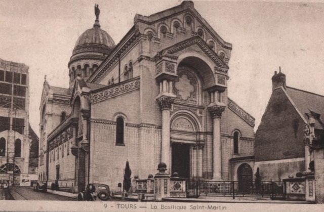 Tours (37) Basilique Saint-Martin CPA