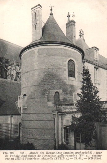 Tours (37) Tour de l'ancienne enceinte CPA