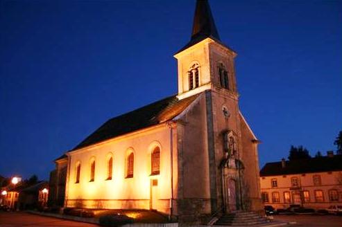 Tressange (Moselle) L'église