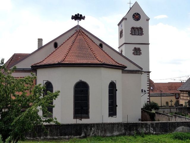 Truchtersheim 67 l eglise saint pierre et saint paul 