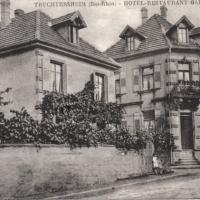 Truchtersheim 67 l hotel restaurant cpa