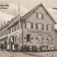 Truchtersheim 67 la place du marche cpa