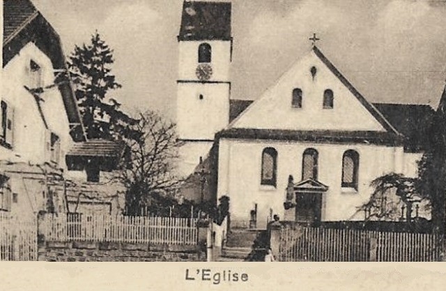 Pfettisheim 67 l eglise saint symphorien cpa