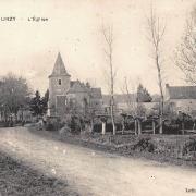 Urzy (Nièvre) L'église Saint Denis CPA