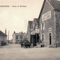 La route de Montigny CPA