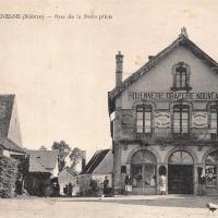 La rue de la Perception CPA