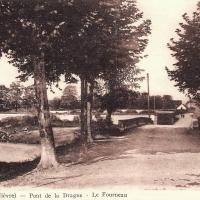 Le Fourneau, le pont CPA