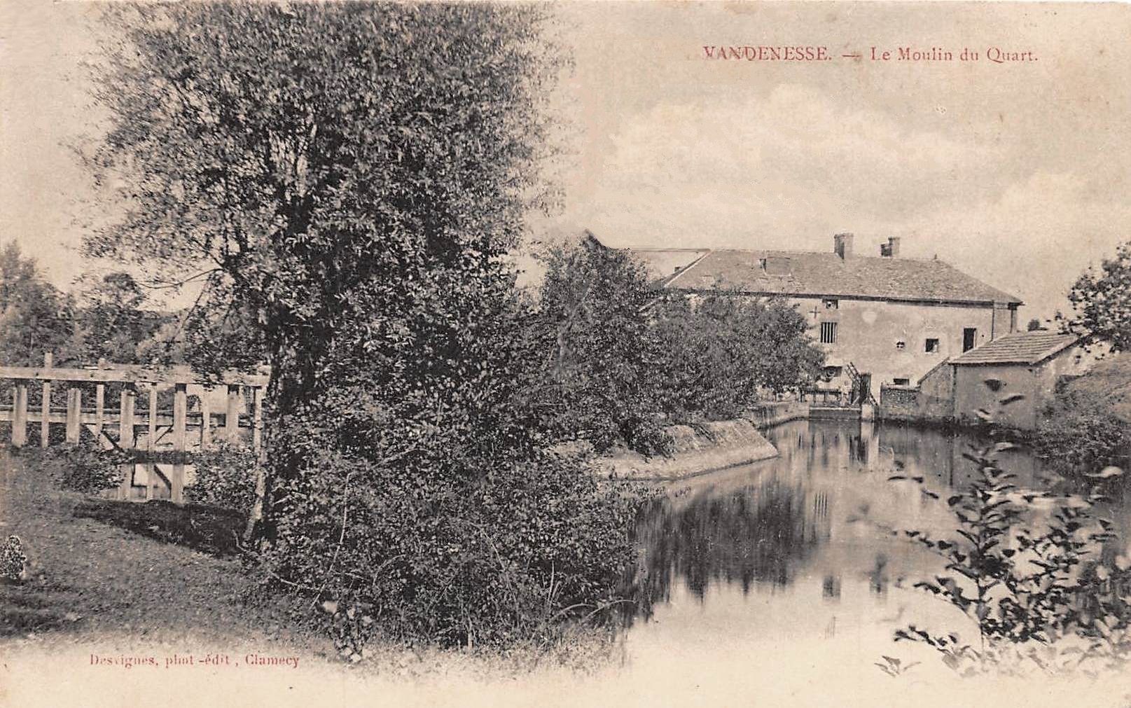 Vandenesse (Nièvre) Le Moulin du Quart CPA