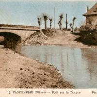 Le pont de la Dragne CPA