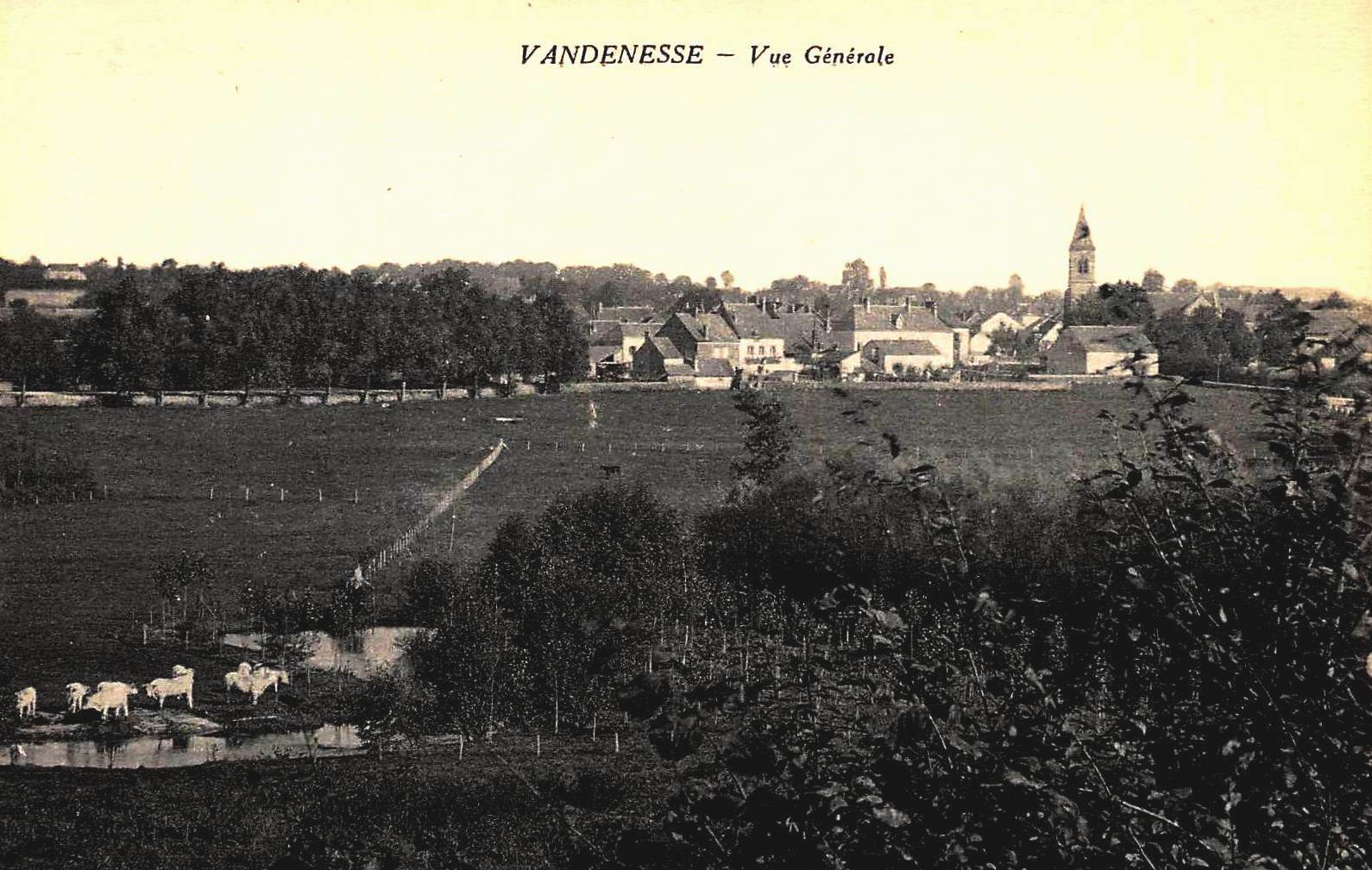 Vandenesse (Nièvre) Vue générale CPA