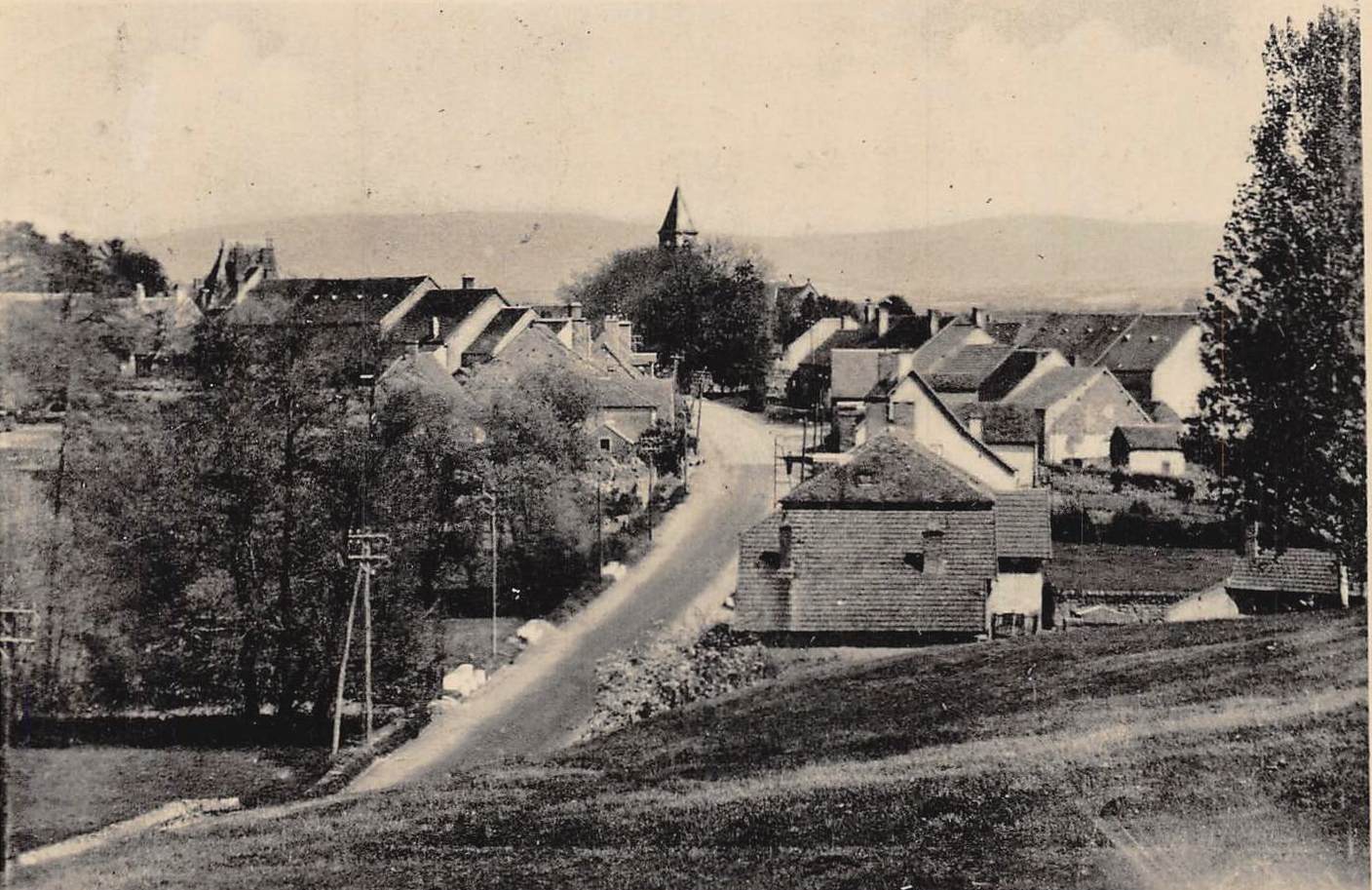 Vandenesse (Nièvre) Vue générale CPA