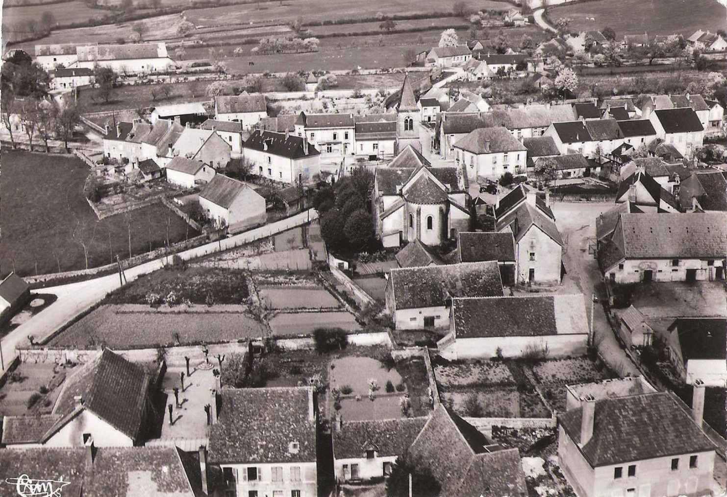 Vandenesse (Nièvre) Vue générale CPA