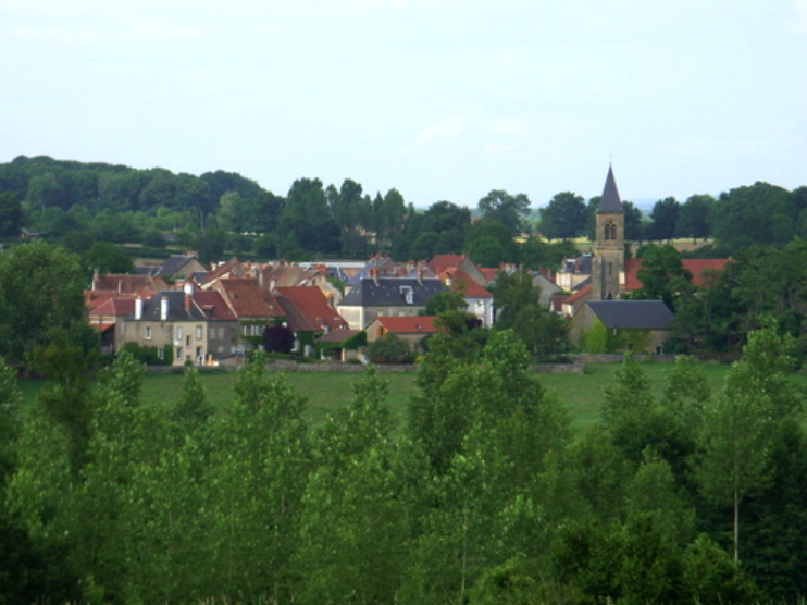 Vandenesse (Nièvre) Vue générale