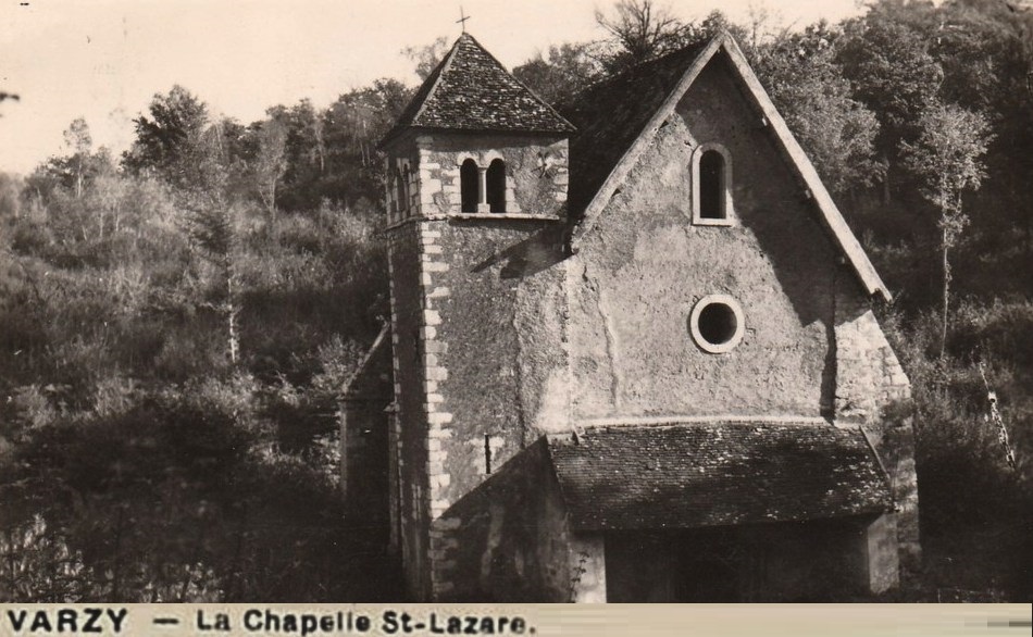 Varzy (Nièvre) La chapelle Saint Lazare CPA