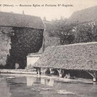  Le lavoir CPA