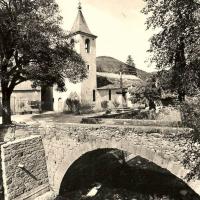 Versols, le pont du Versolet (cpa)