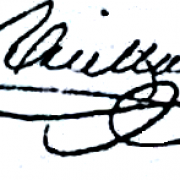 Vieillard Louis Parfait (1804/1839), sa signature en 1834
