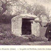 Vieils-Maisons (Aisne) CPA puits de Bordeau