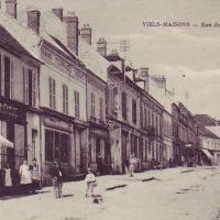 Vieils-Maisons (Aisne) CPA rue de Paris