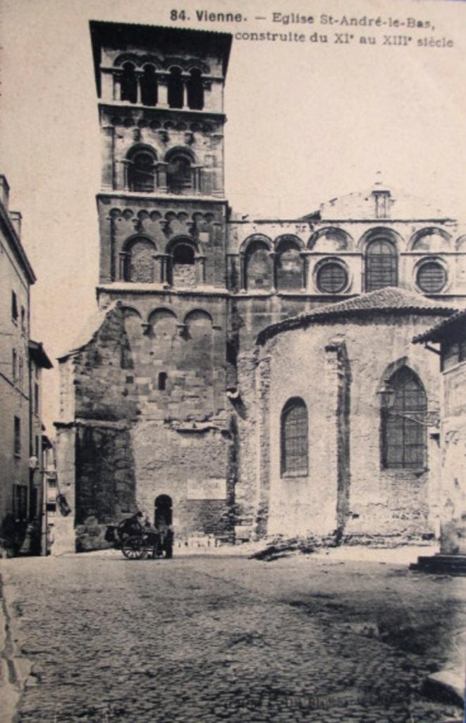 Vienne (Isère) L'église Saint-André-le-Bas CPA