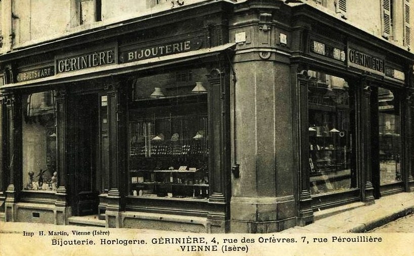 Vienne (Isère) La bijouterie CPA