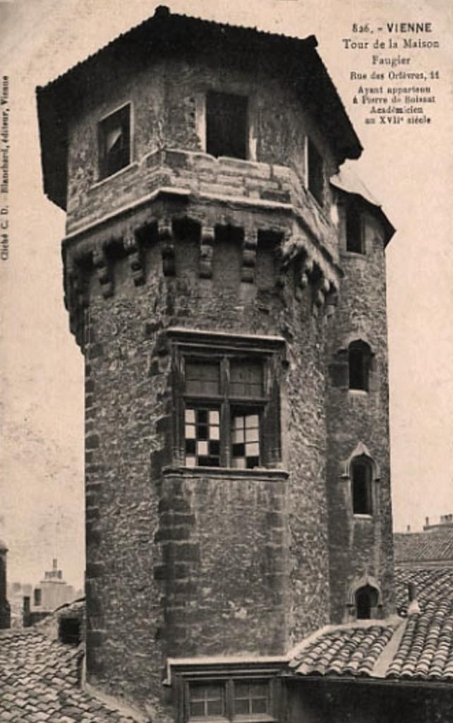 Vienne (Isère) La maison Faugier, tour CPA