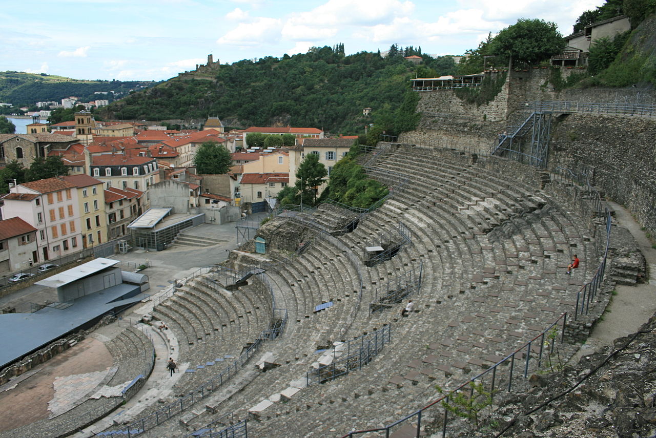 Vienne (Isère) Le théâtre antique