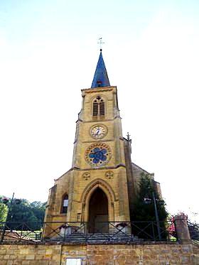 Vigneul-sous-Montmédy (Meuse) L'église Saint Pierre