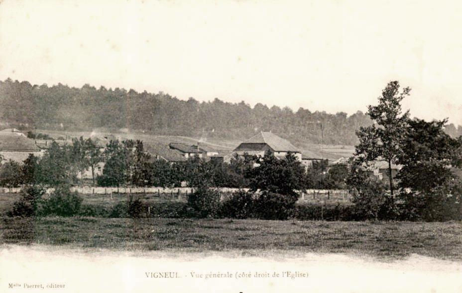 Vigneul-sous-Montmédy (Meuse) Vue générale CPA