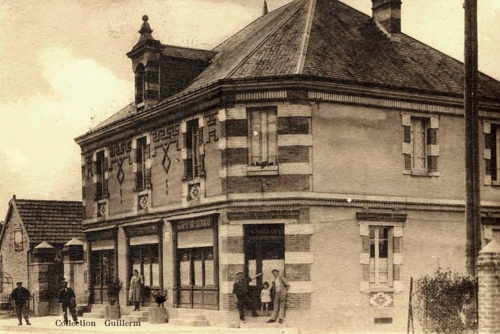 Villers-en-Prayères (Aisne) CPA l'hôtel Grandin