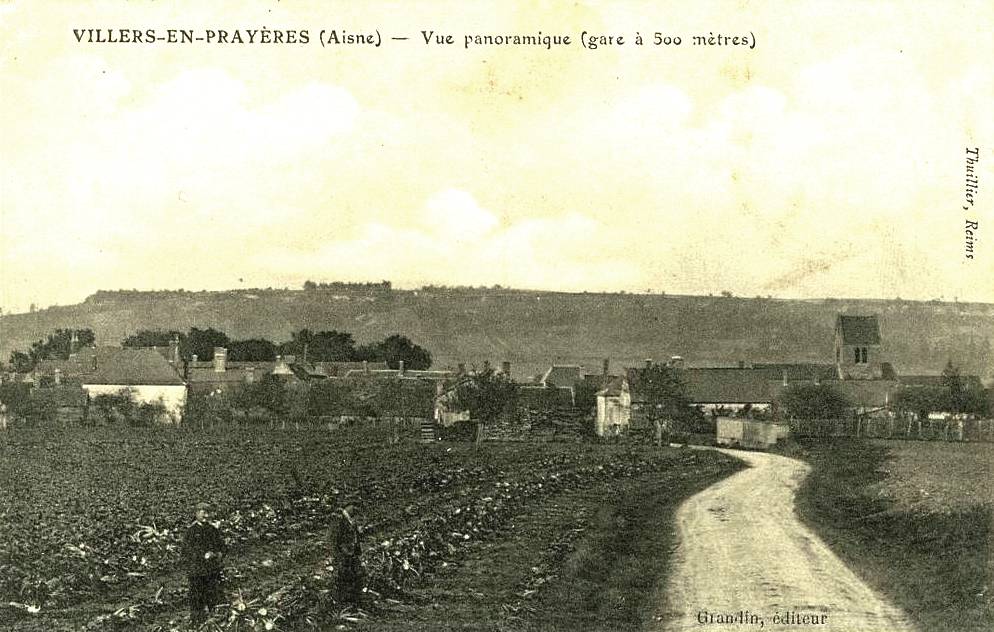 Villers-en-Prayères (Aisne) CPA