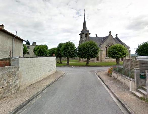 Villers-en-Prayères (Aisne) l'église Saint-Médard