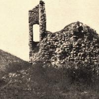 Les ruines du Castellas (cpa) 