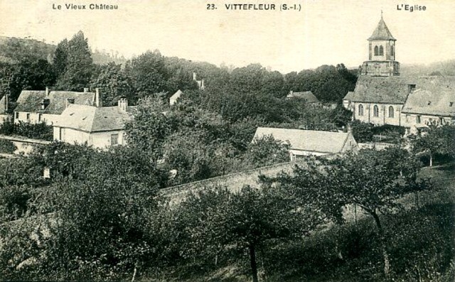 Vittefleur seine maritime eglise saint martin cpa