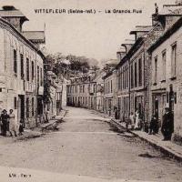 Vittefleur seine maritime grande rue cpa